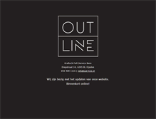 Tablet Screenshot of out-line.nl